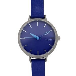 Tokyo Bay Ladies Watch Blue Dial Blue Strap 35mm